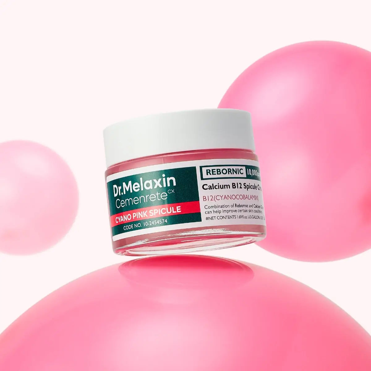 DR. MELAXIN Cemenrete Cyano Pink Spicule Cream – Restorative Cream With Micro-Needles | Korean Skincare | SincereSkincare.com