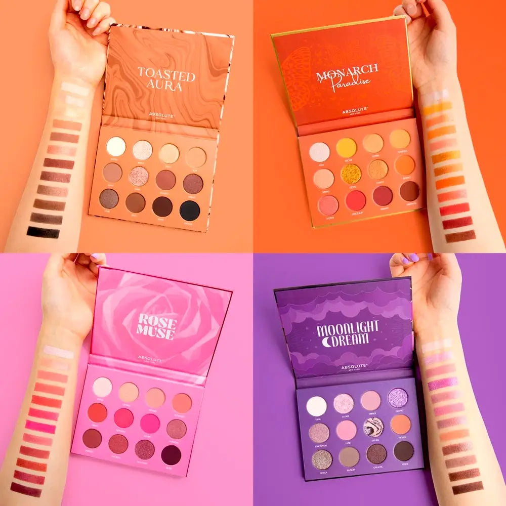 Absolute New York Eyeshadow Book Palette réf Monarch Paradise
