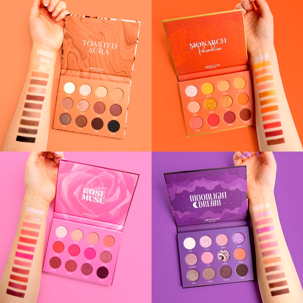 Absolute New York - Eyeshadow Book Palette - réf Toasted Aura