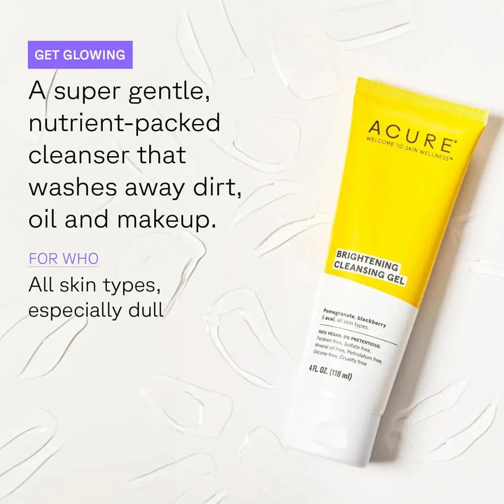 ACURE Brightening Cleansing Gel 118 ml