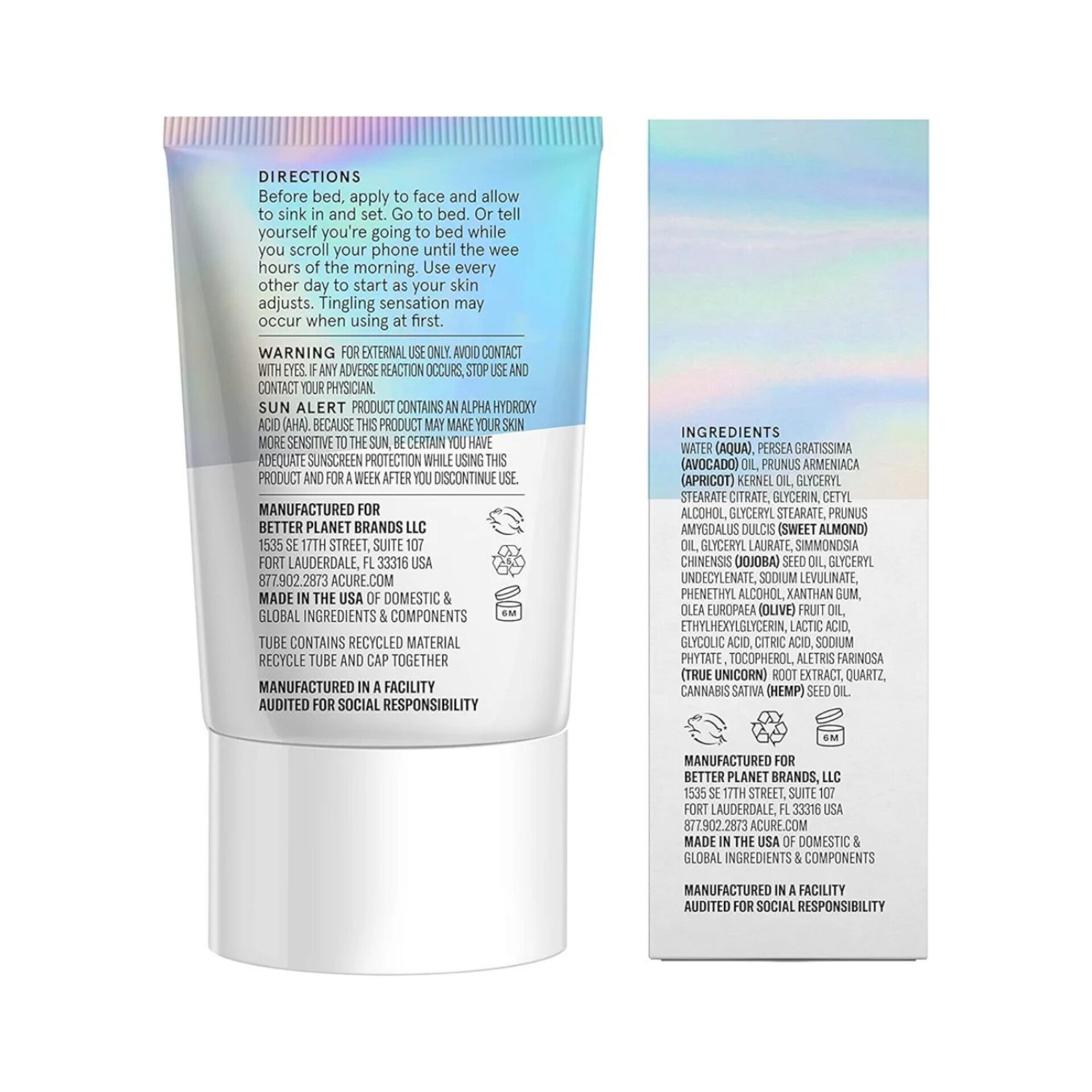 ACURE - Resurfacing Overnight Glycolic - 30ml
