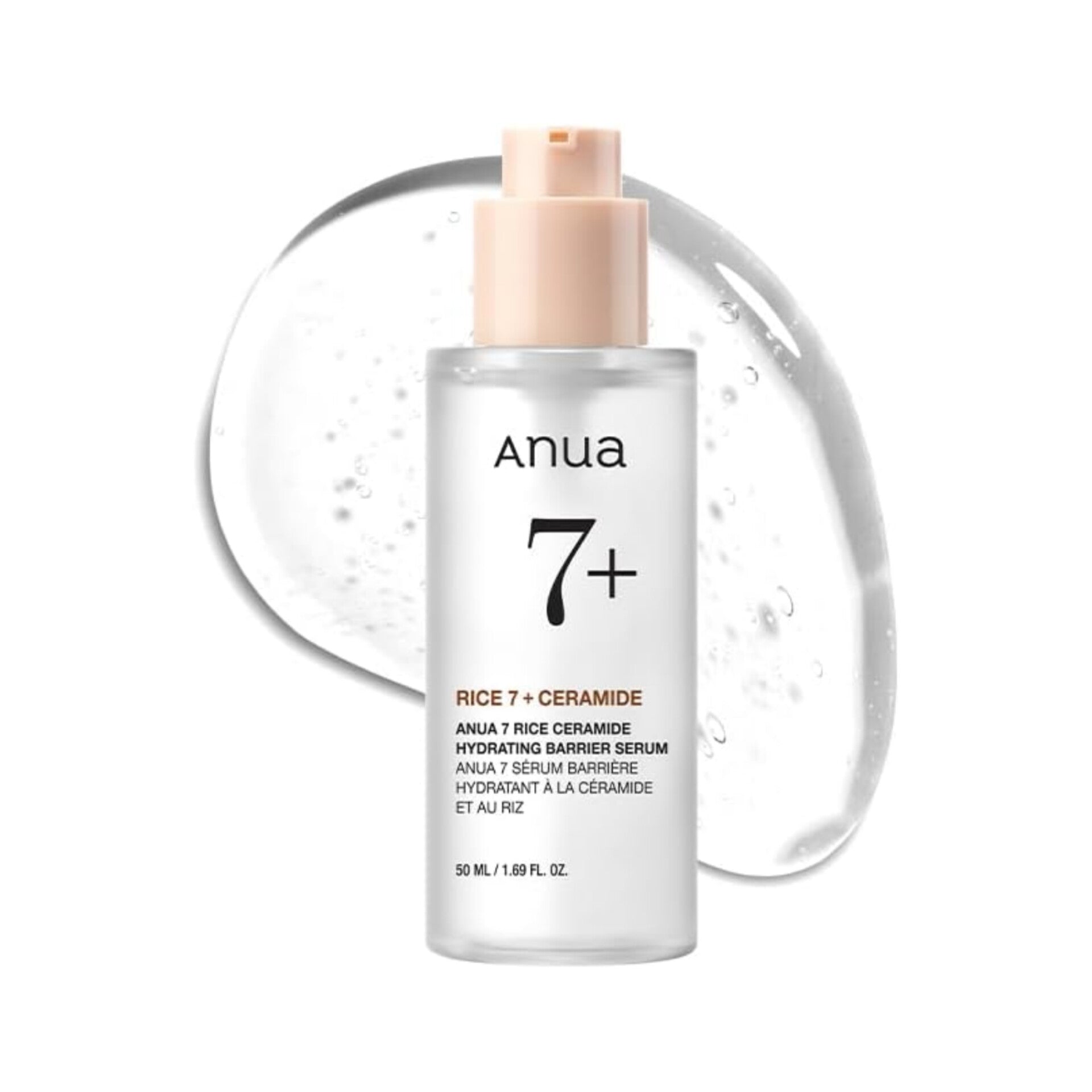 ANUA - 7 + Rice Ceramide hydrating Barrier Serum