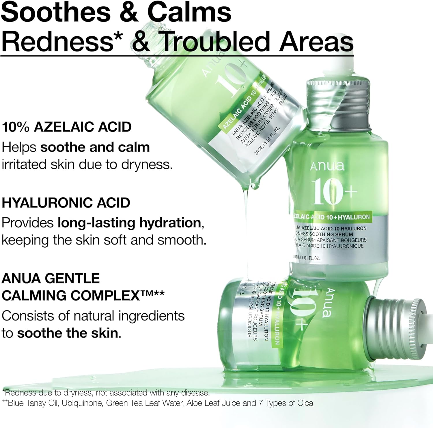 ANUA - Azelaic Acid 10+ Hyaluron Serum - 30ml