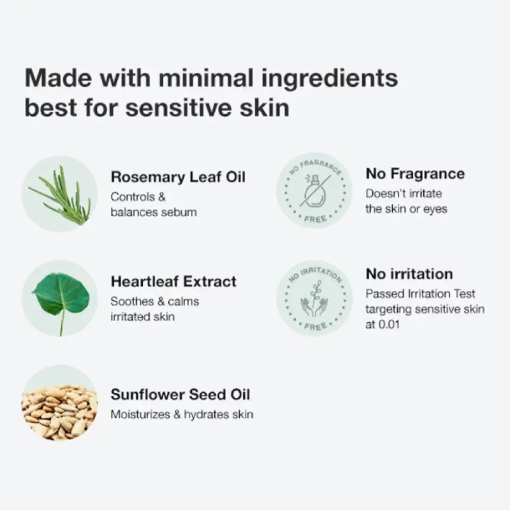 ANUA Heartleaf Pore Control Cleansing Oil MILD for Sensitive Skin 200ml