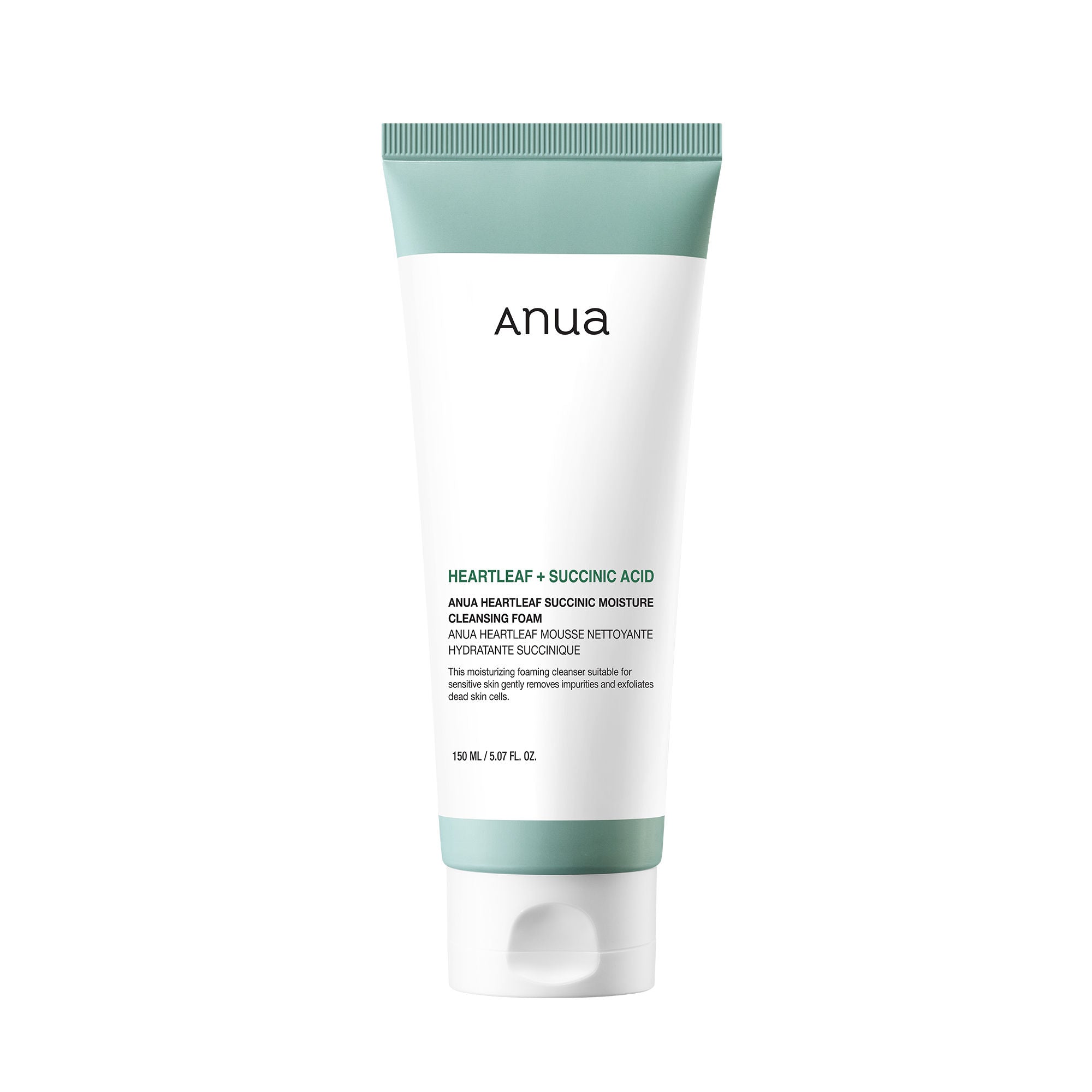 ANUA - Heartleaf Succinic Moisture Cleansing Foam - 150ml