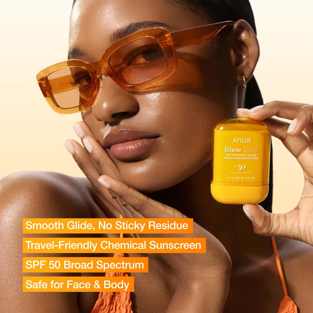 ANUA - Invisible Glow Finish Sunscreen Stick - 17.5g