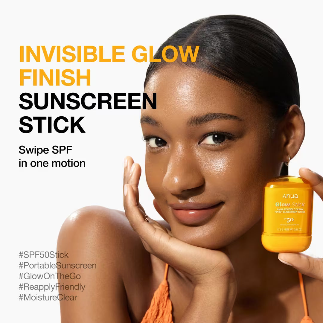 ANUA - Invisible Glow Finish Sunscreen Stick - 17.5g