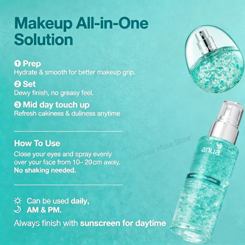 ANUA - PDRN + HYALURON, PDRN Hyaluronic Acid Hydrating Capsule Mist - 30ml