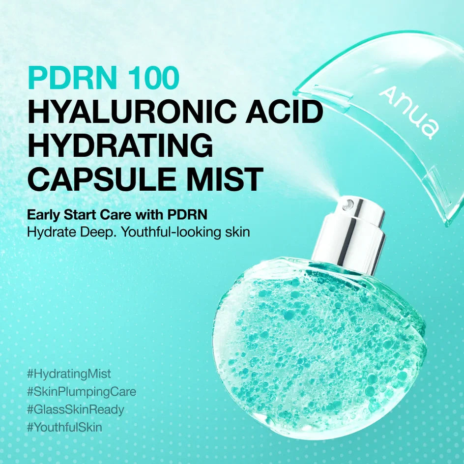 ANUA - PDRN + HYALURON, PDRN Hyaluronic Acid Hydrating Capsule Mist - 30ml
