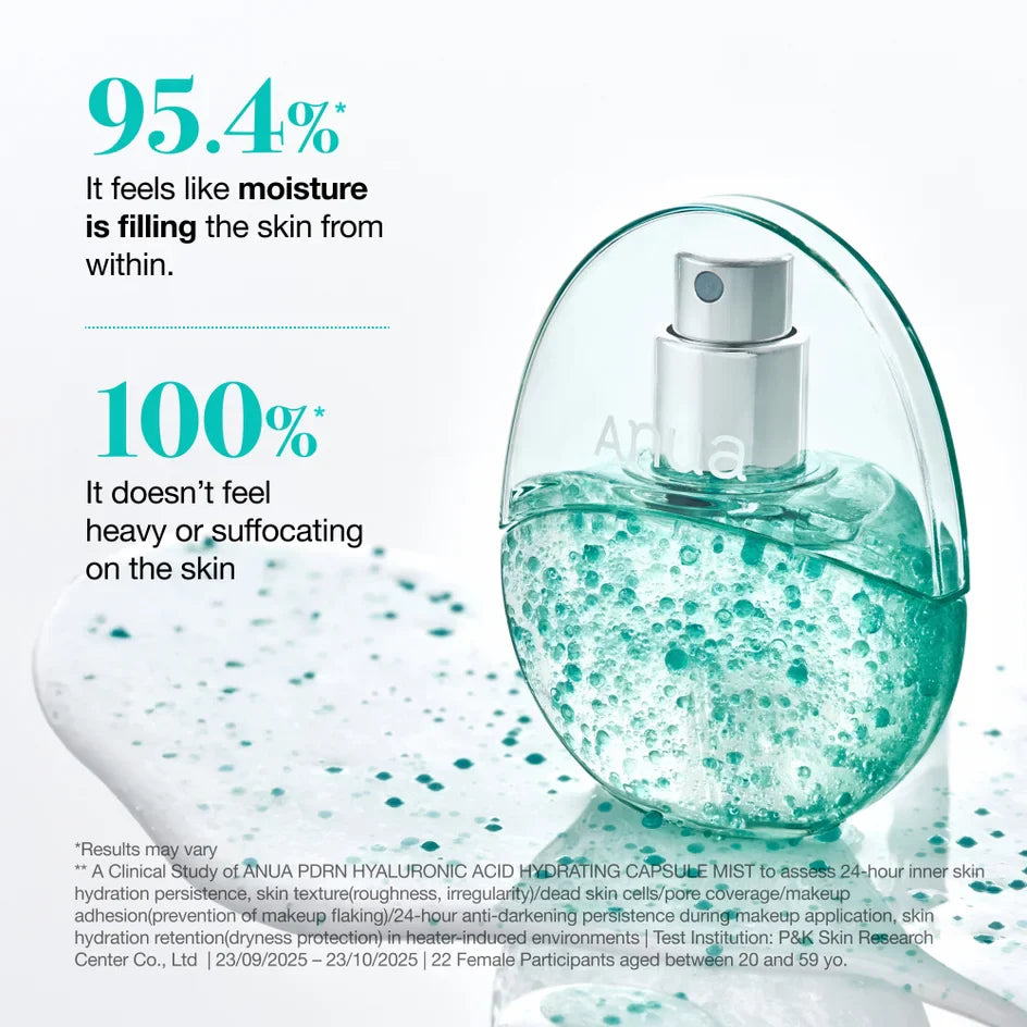 ANUA - PDRN + HYALURON, PDRN Hyaluronic Acid Hydrating Capsule Mist - 30ml