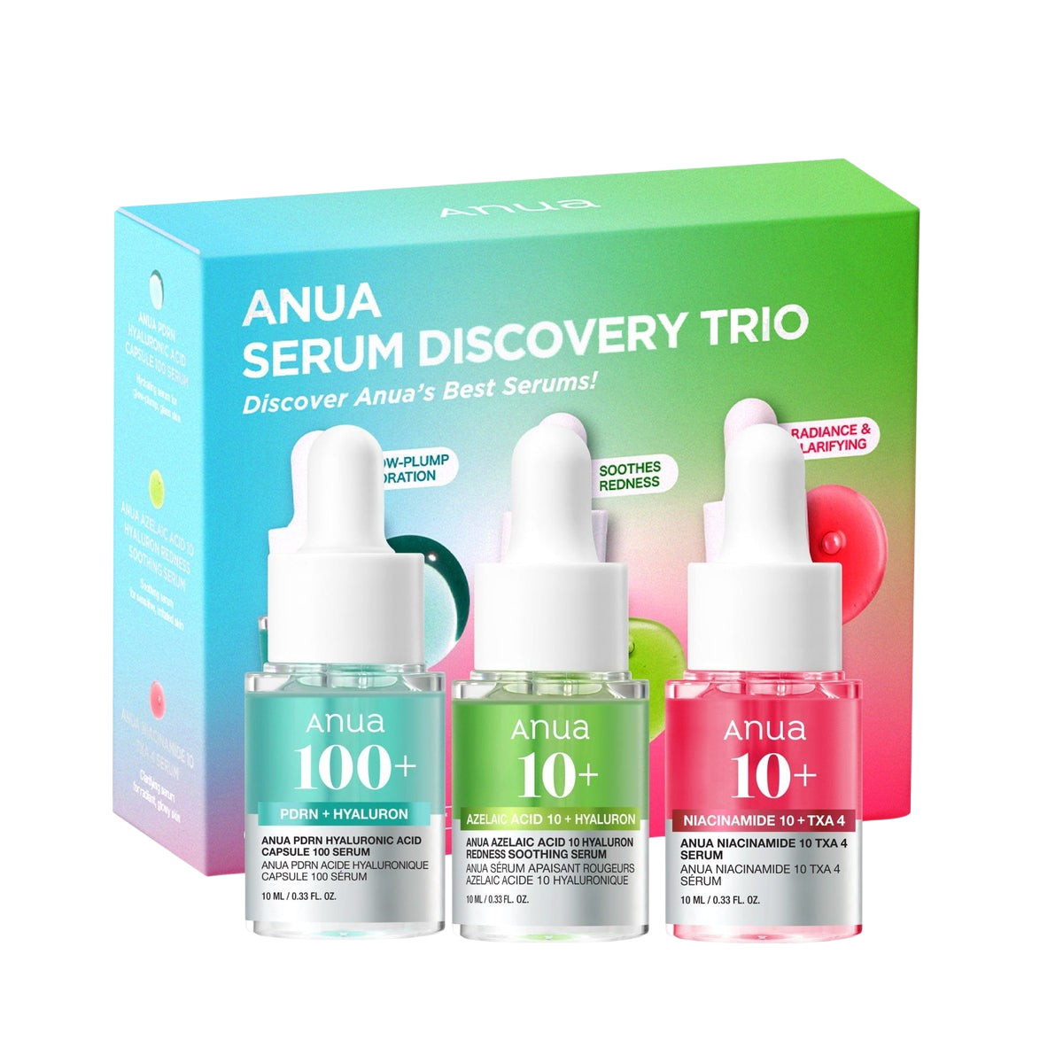 ANUA - Serum Mini Discovery Set ( 3pcs MINI )