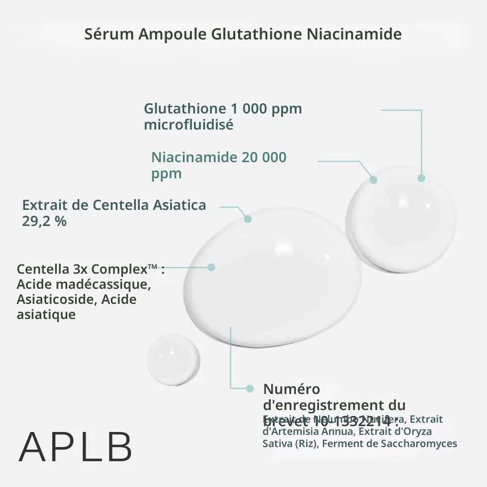 APLB - Glutathion Niacinamide Ampoule Serum - 40ml