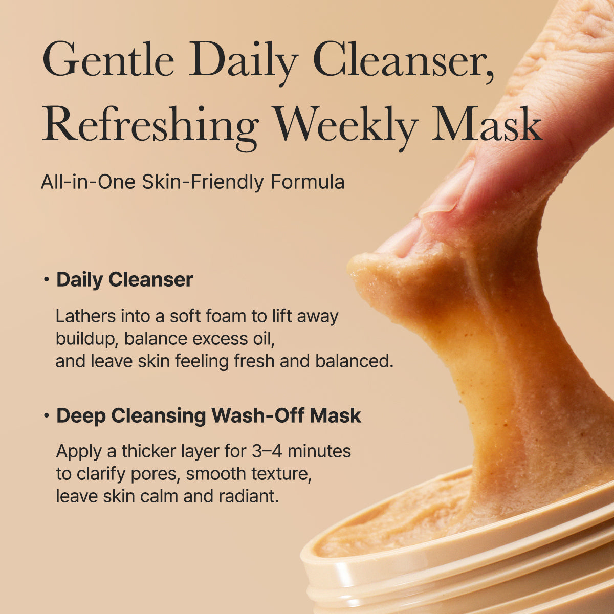 ARENCIA - Calendula Rice Mochi Cleanser - 120g