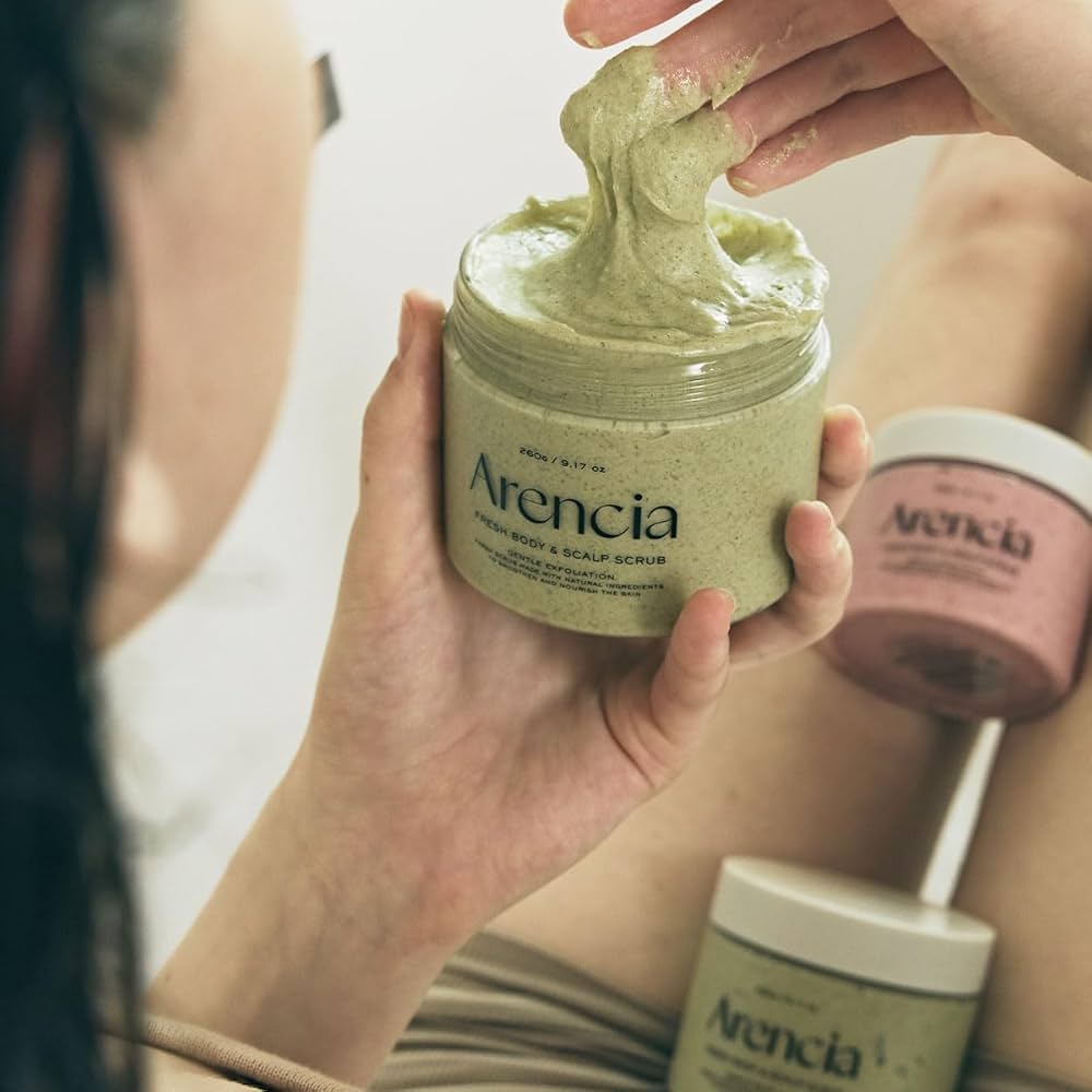 ARENCIA - Cloud Body & Scalp Scrub White Tea & Neroli - 260g