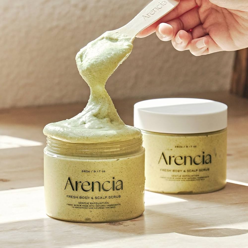 ARENCIA - Cloud Body & Scalp Scrub White Tea & Neroli - 260g