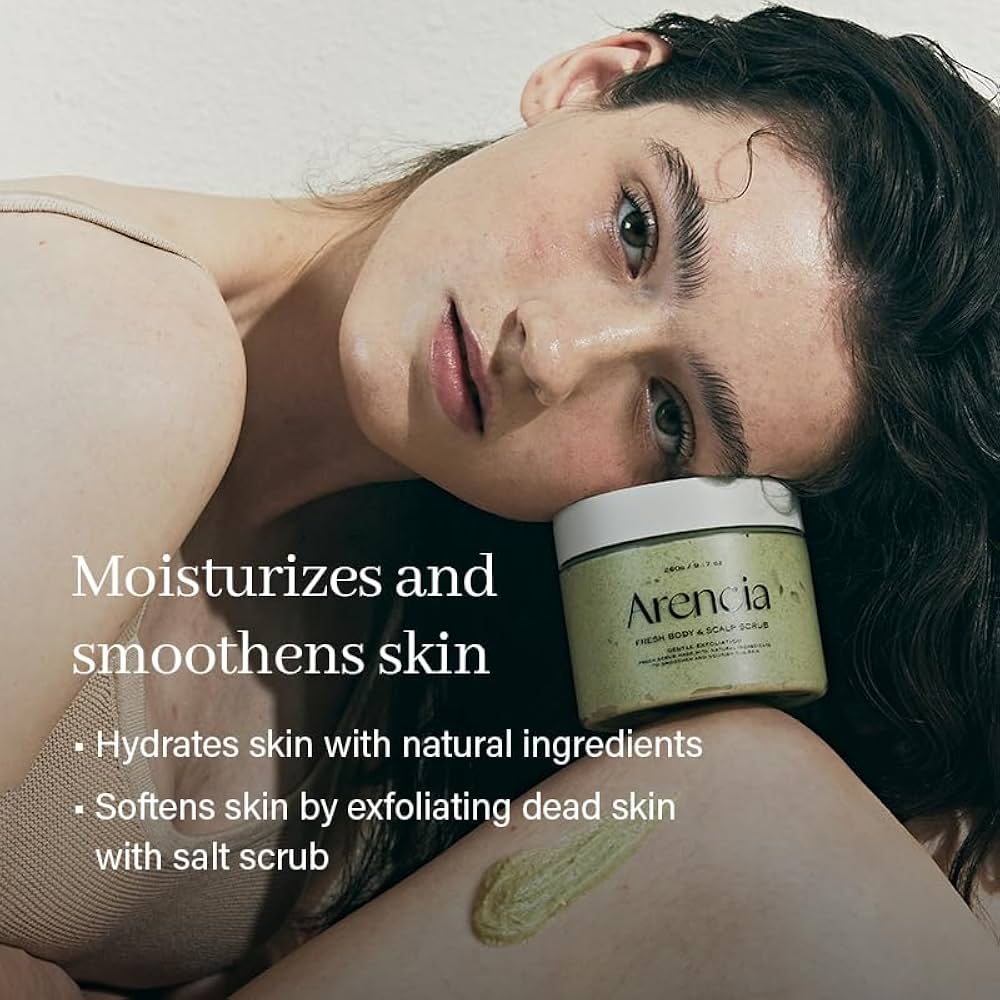 ARENCIA - Cloud Body & Scalp Scrub White Tea & Neroli - 260g