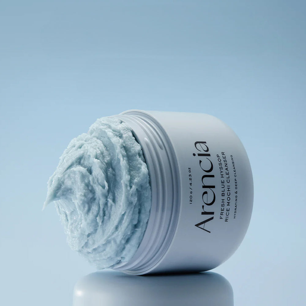ARENCIA - Fresh Blue Hyssop Rice Mochi Cleanser - 120g