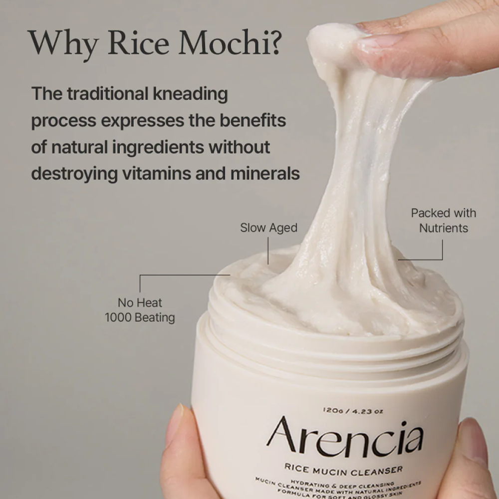 ARENCIA - Rice & Mucin Deep Cleansing Moisturizing - 120g