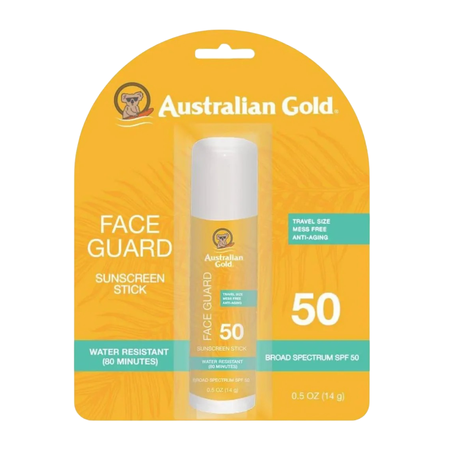 AUSTRALIAN GOLD - Ecran Face Guard SPF50 Stick - 14g