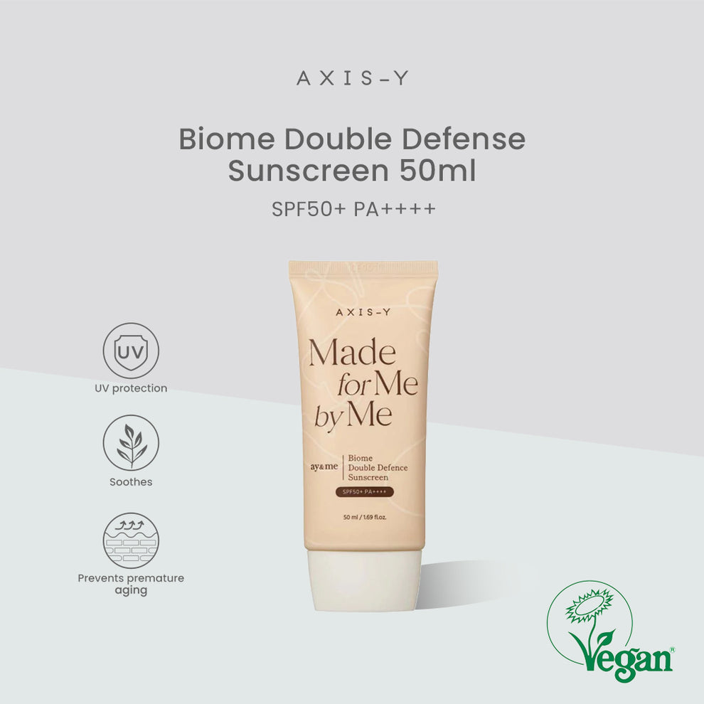 AXIS-Y - Biome Double Defense Sunscreen SPF 50+ PA++++ - 50ml