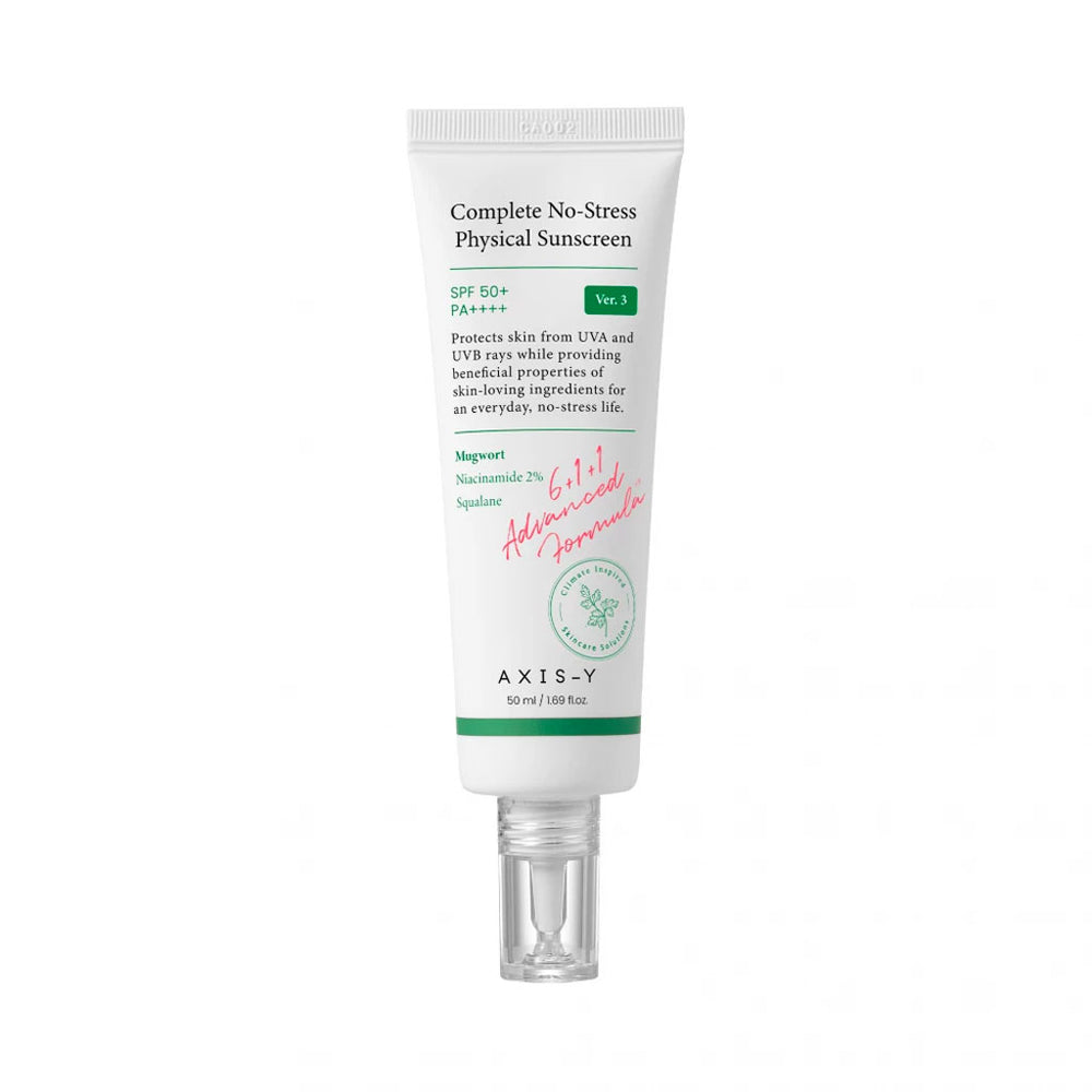 AXIS-Y - Complete No-Stress Physical Sunscreen SPF 50+ - 50ml