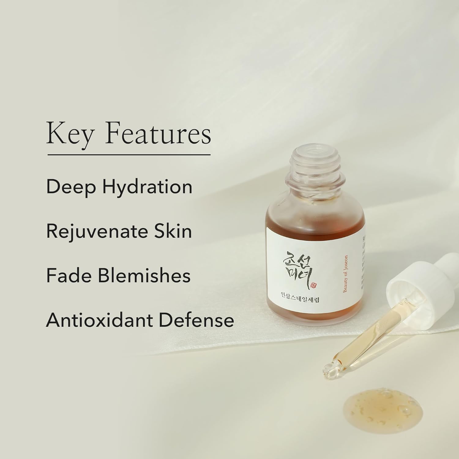 BEAUTY OF JOSEON - Revive Serum Ginseng + Snail Mucin - 30ml