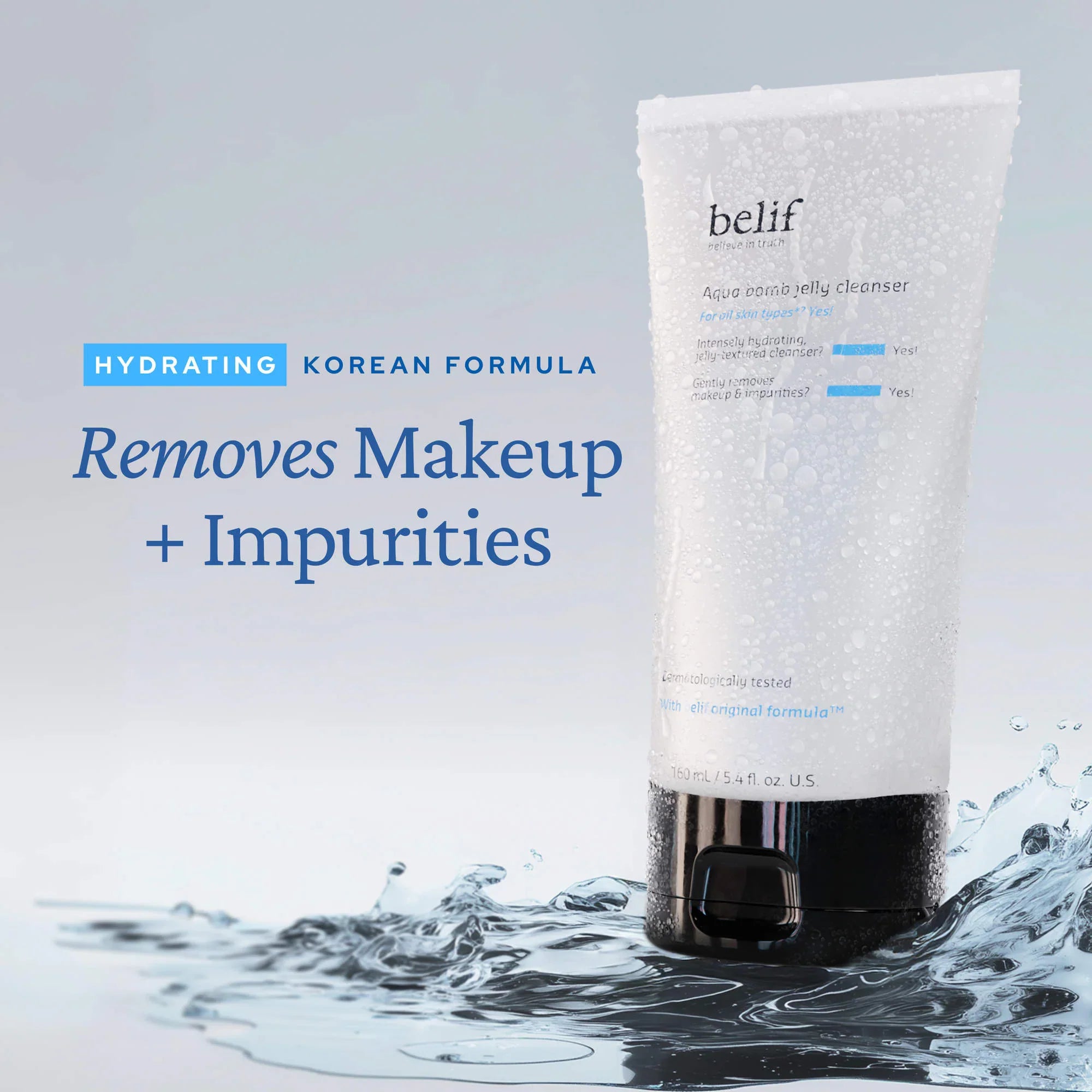 belif - Aqua Bomb Jelly Cleanser - 160ml