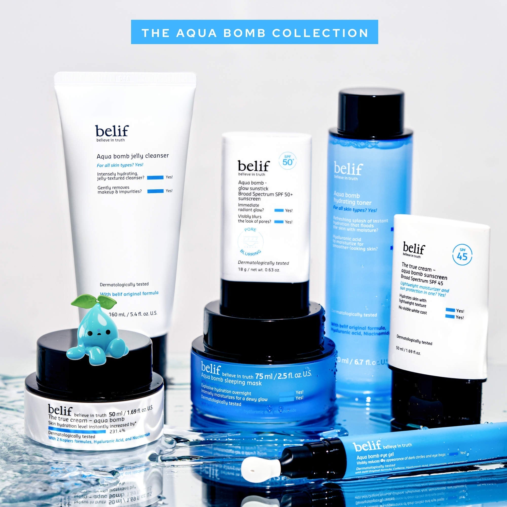 belif - Aqua Bomb Jelly Cleanser - 160ml