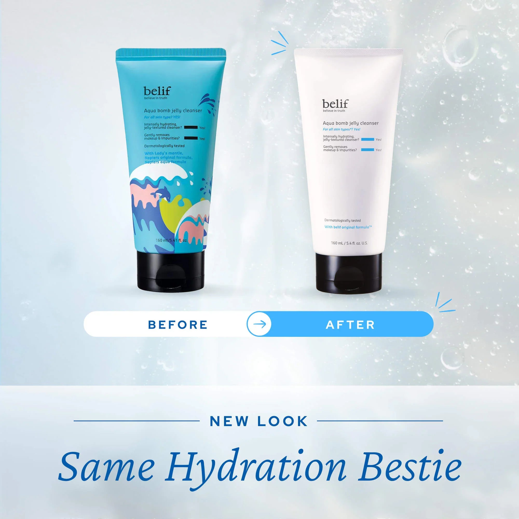 belif - Aqua Bomb Jelly Cleanser - 160ml