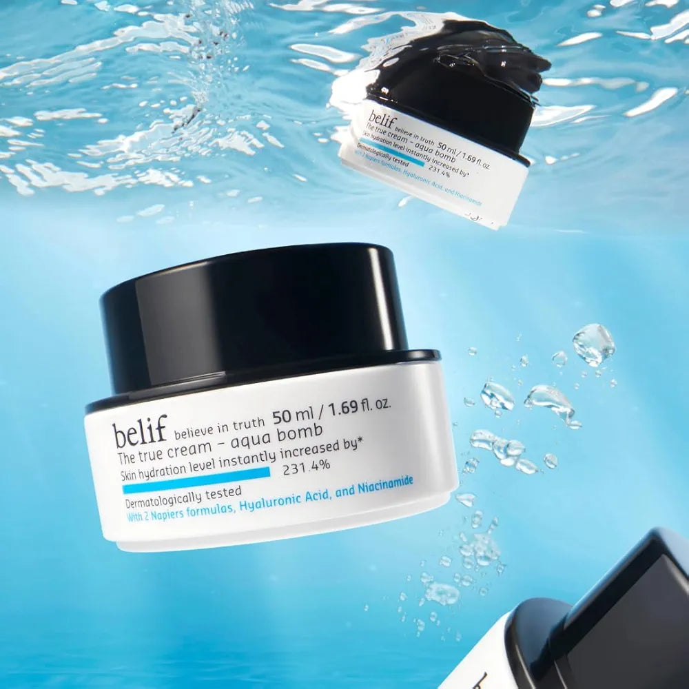 belif - The True Cream, Aqua Bomb Gel-crème Visage - 50ml