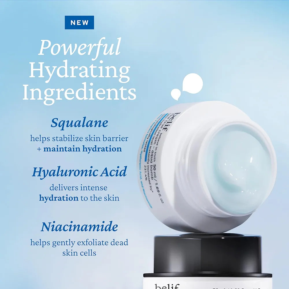 belif - The True Cream, Aqua Bomb Gel-crème Visage - 50ml
