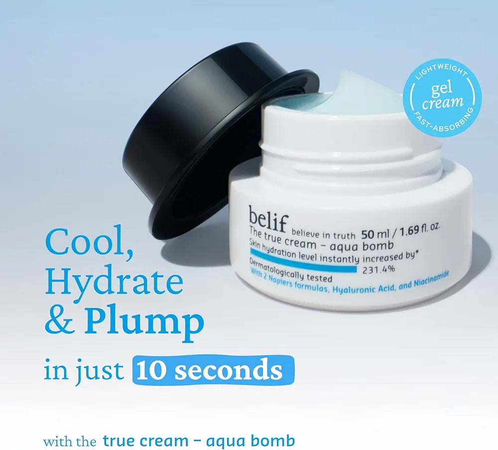 belif - The True Cream, Aqua Bomb Gel-crème Visage - 50ml