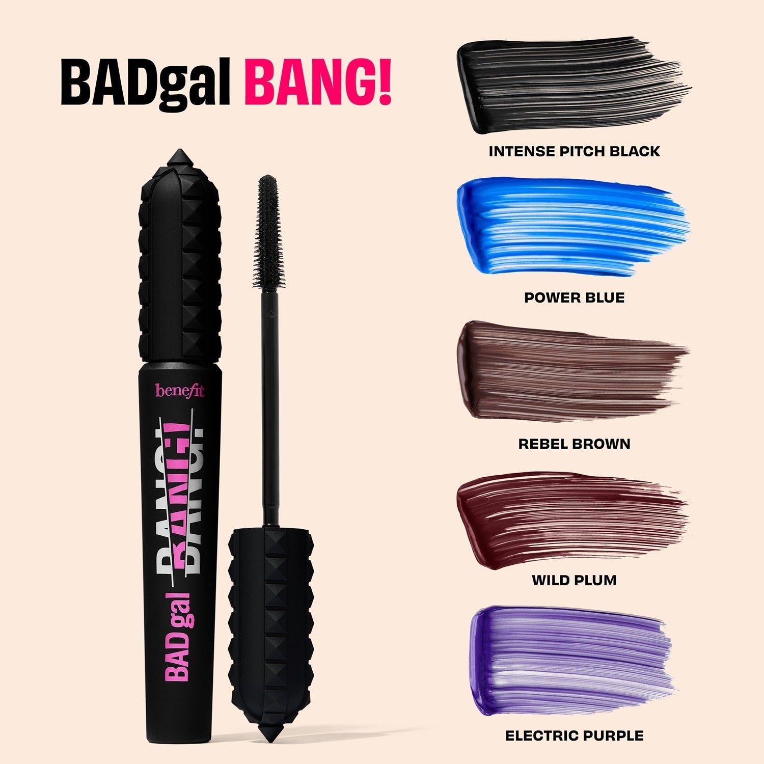 BENEFIT - BADgal BANG! Mascara volumateur! - réf Electric Purple