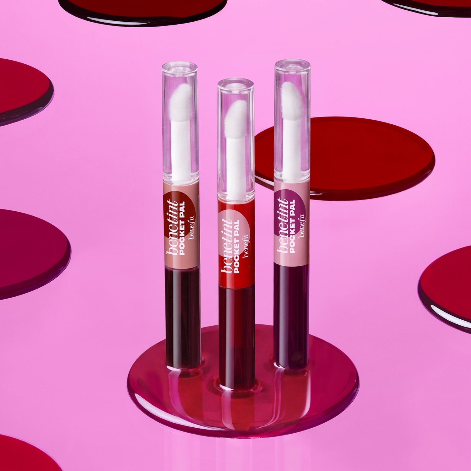 BENEFIT - Benetint Pocket Pal - Duo Encre à Lèvres & Gloss - Dark Cherry/Gloss