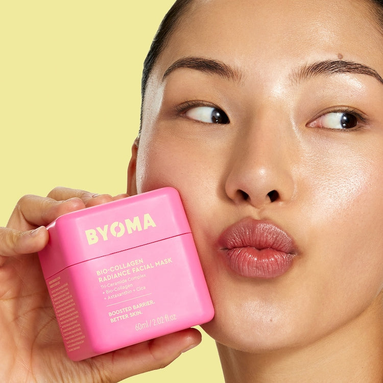 BYOMA -Bio-Collagen Radiance Facial Mask - Glow-Maske mit Bio-Kollagen- 60ml