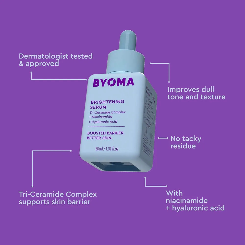 BYOMA - Brightening Serum - Hyaluronic acid,niacinamide 30ml