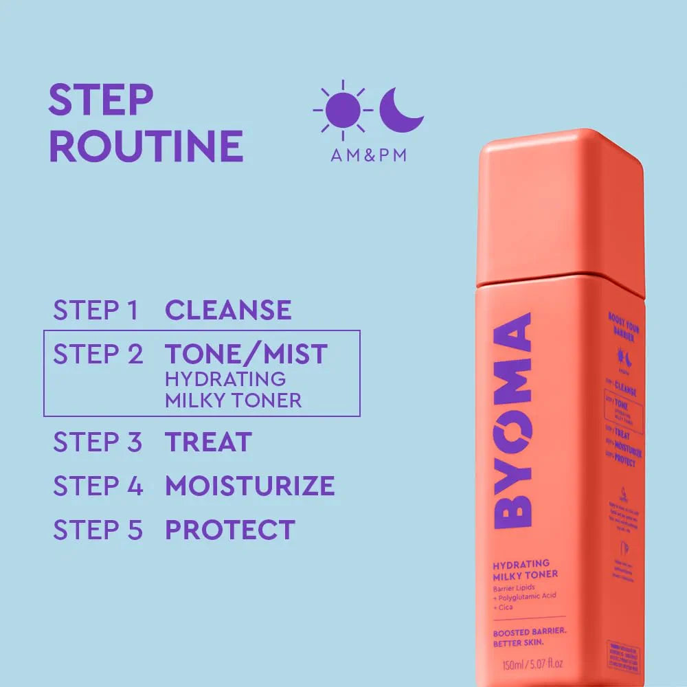 BYOMA - Hydrating Milky Toner, Lotion Tonique Apaisante - 150ml
