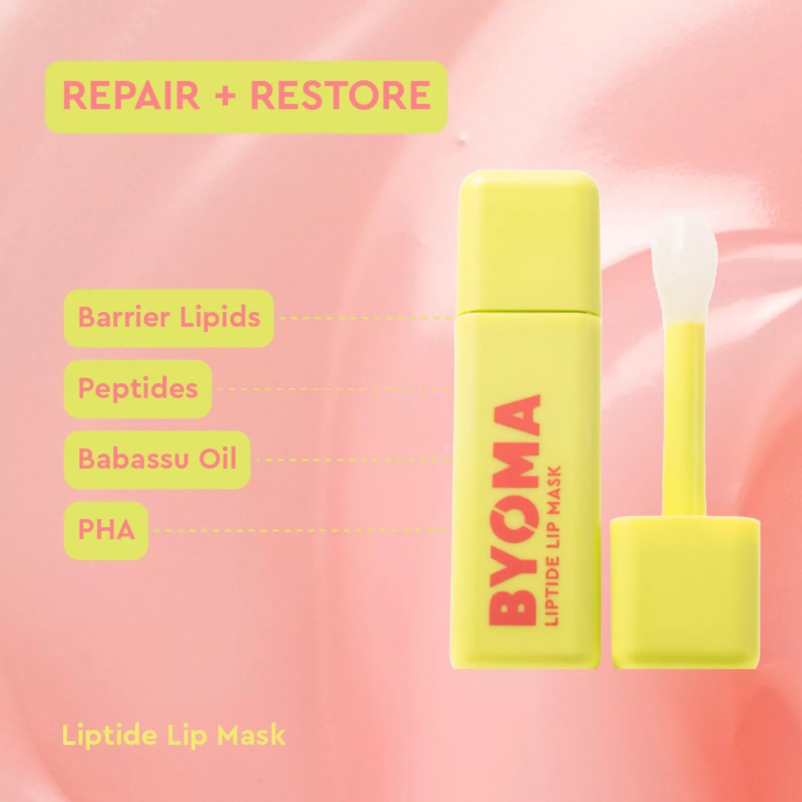 BYOMA - Liptide PH Lip Mask, Barrier Lipids