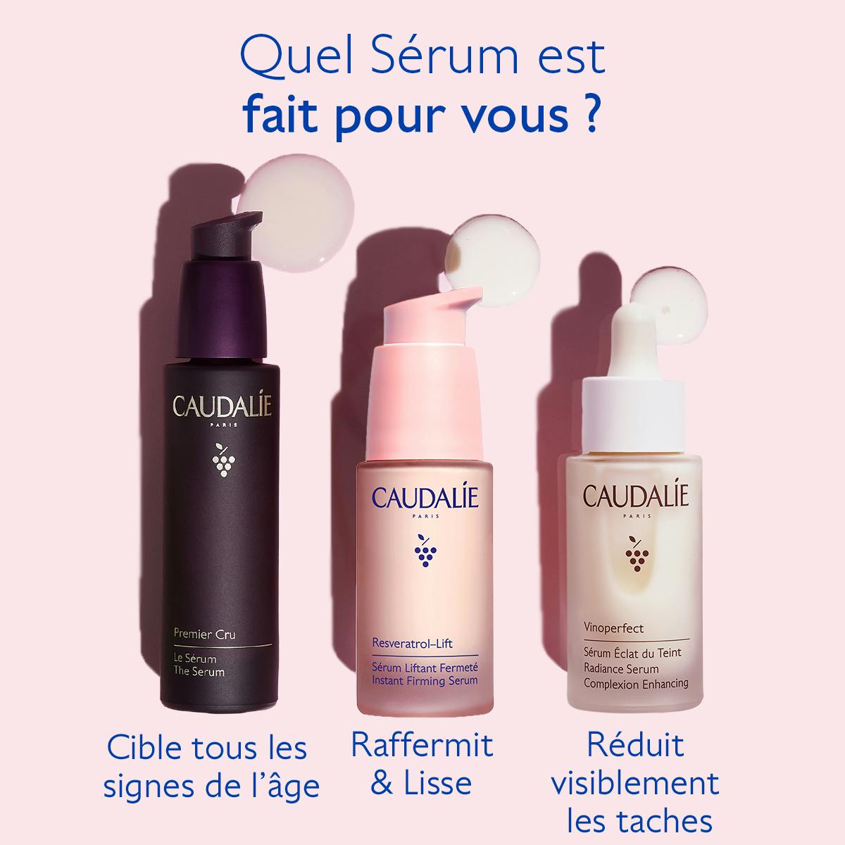 CAUDALIE - Resveratrol-Lift
Sérum Liftant Fermeté Alternatif au Rétinol - 30ml