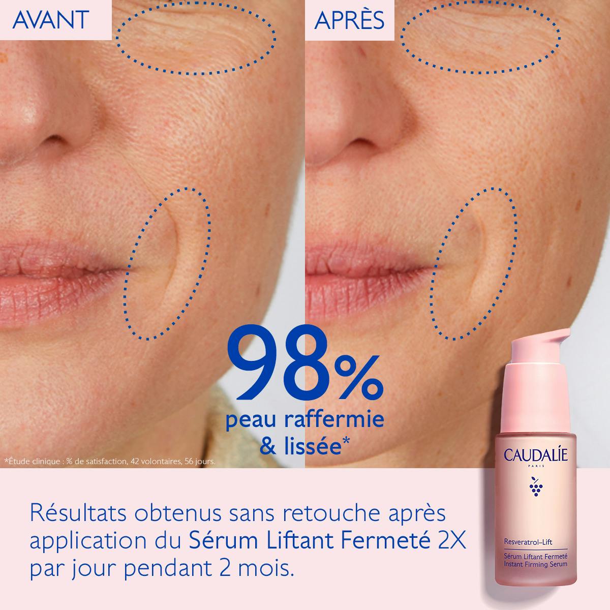 CAUDALIE - Resveratrol-Lift
Sérum Liftant Fermeté Alternatif au Rétinol - 30ml