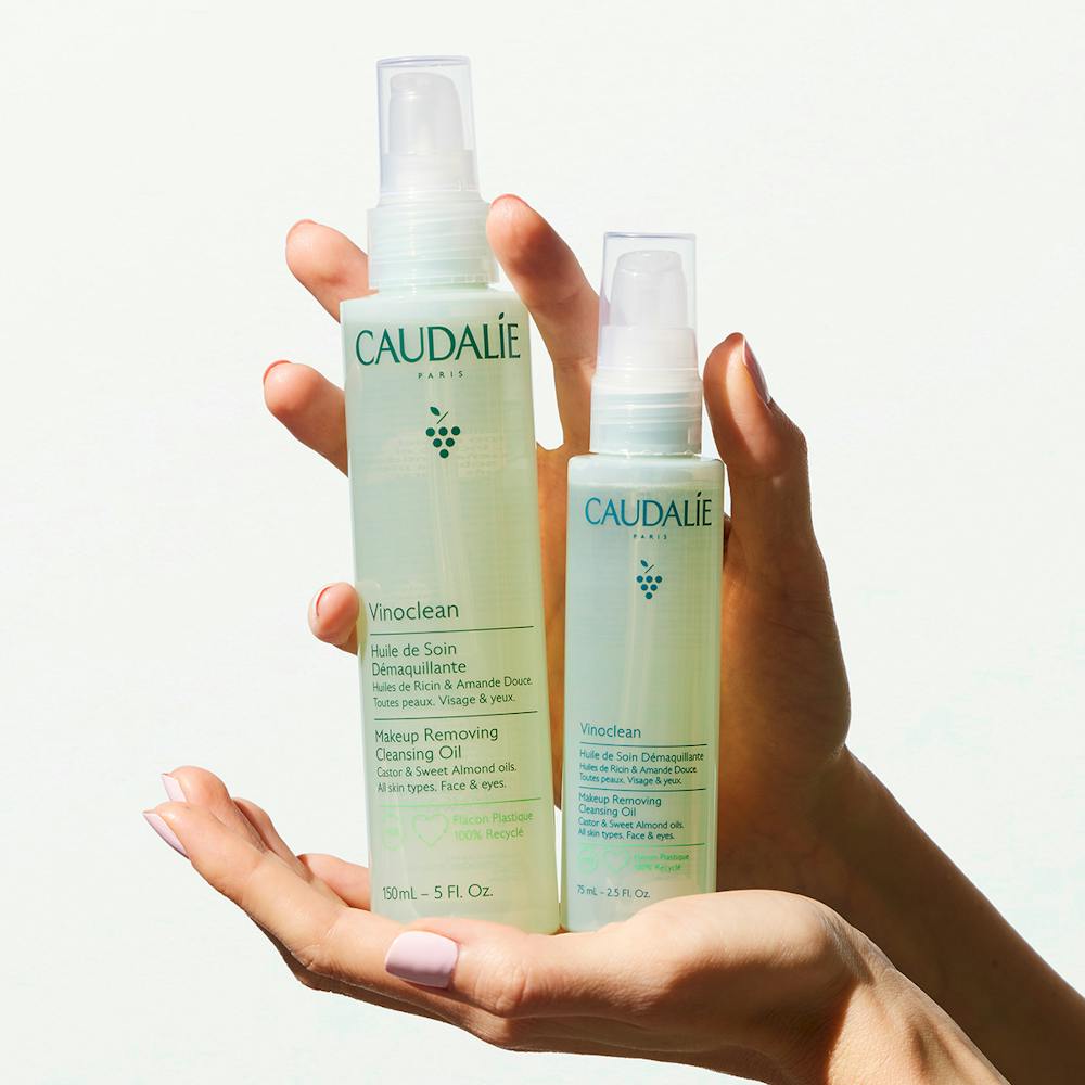 CAUDALIE - Vinoclean Huile de Soin Démaquillante à l'Huile d'Amande Douce + Ricin - 150ml