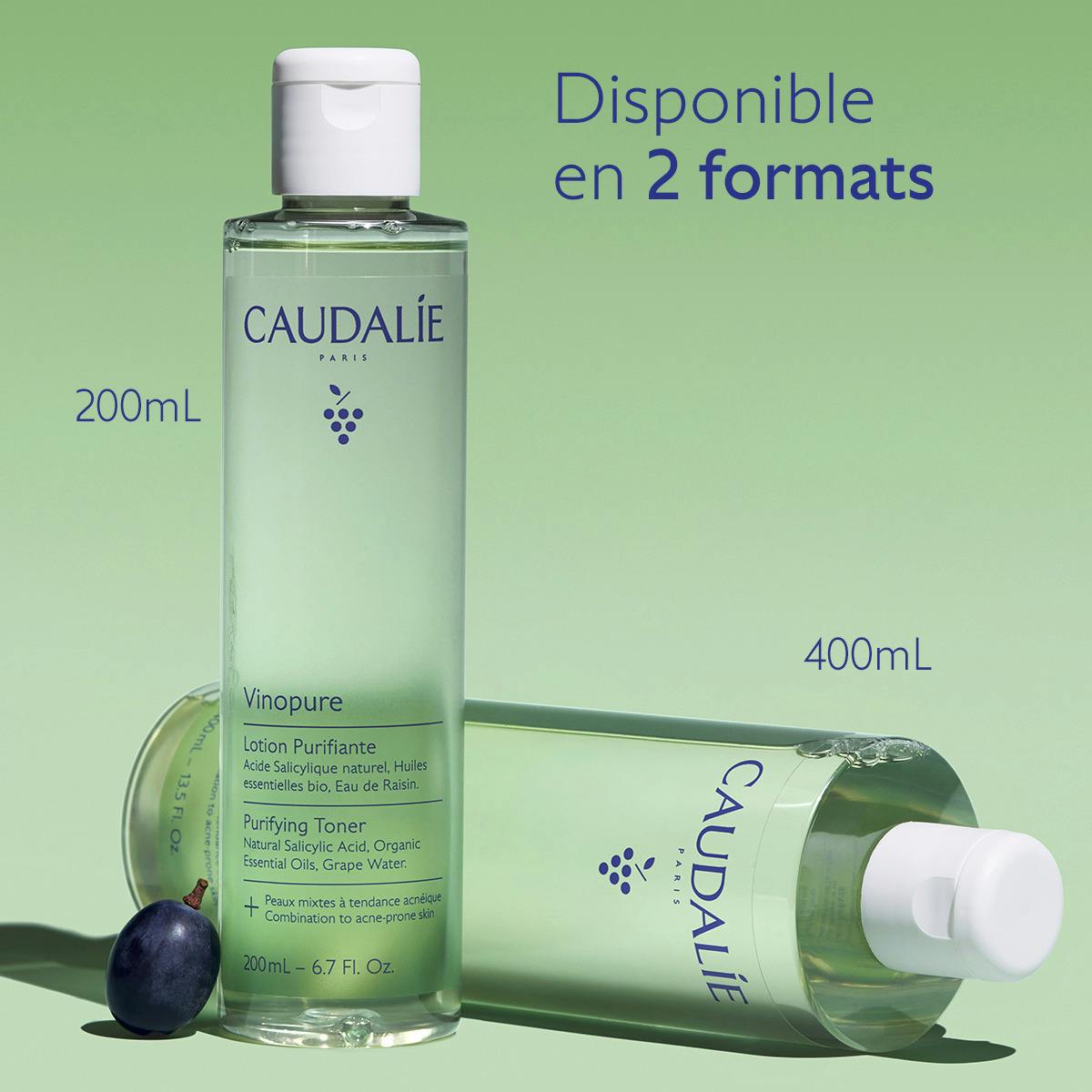 CAUDALIE - Vinopure
Lotion Purifiante à l'Acide Salicylique - 200ml