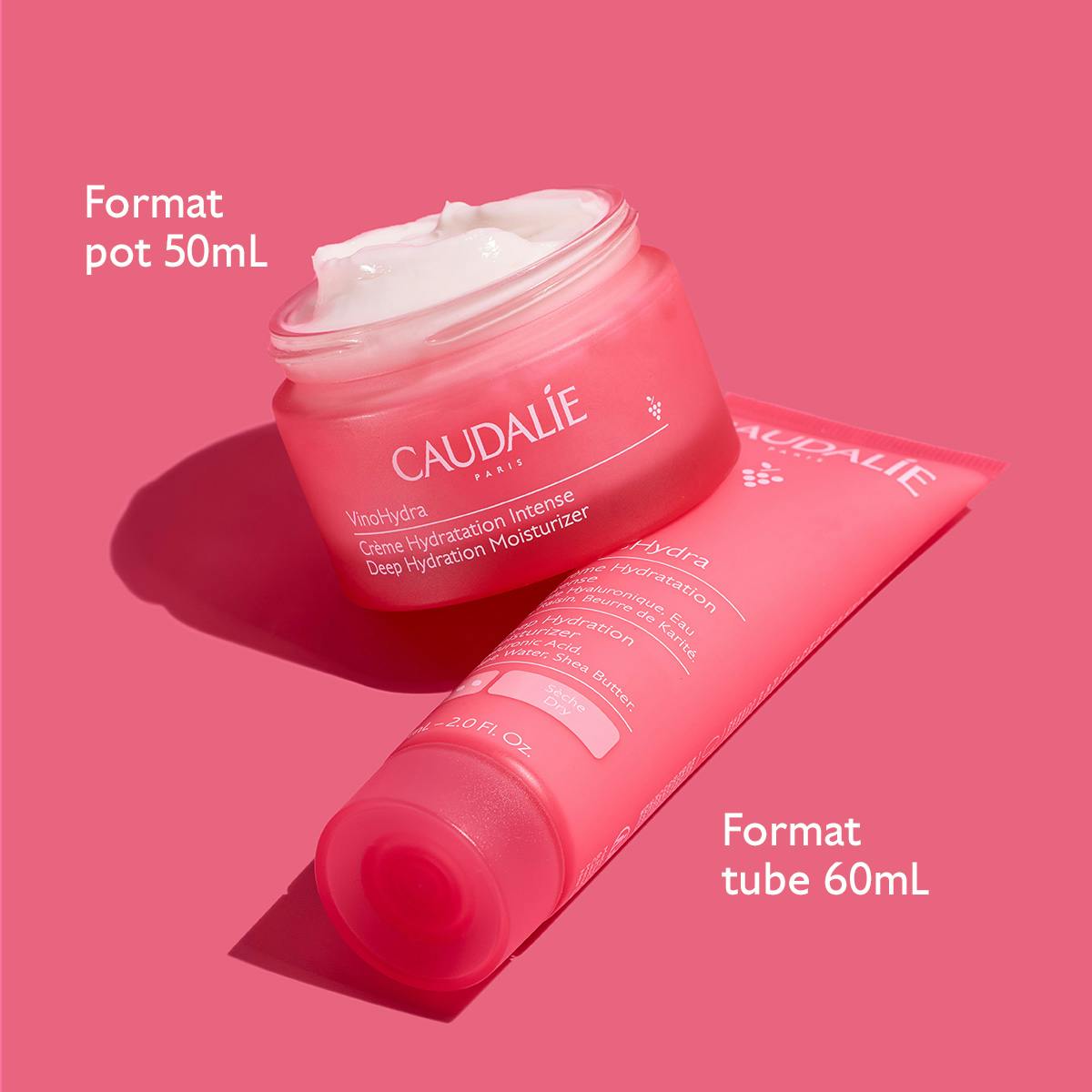 CAUDALIE - VioHydra Crème Hydratation Intense à l'Acide Hyaluronique & Camomille - 60ml