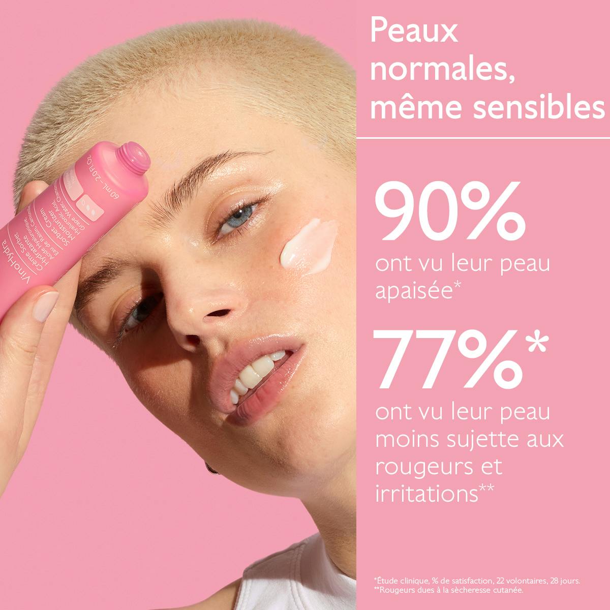 CAUDALIE - VioHydra Crème Hydratation Intense à l'Acide Hyaluronique & Camomille - 60ml