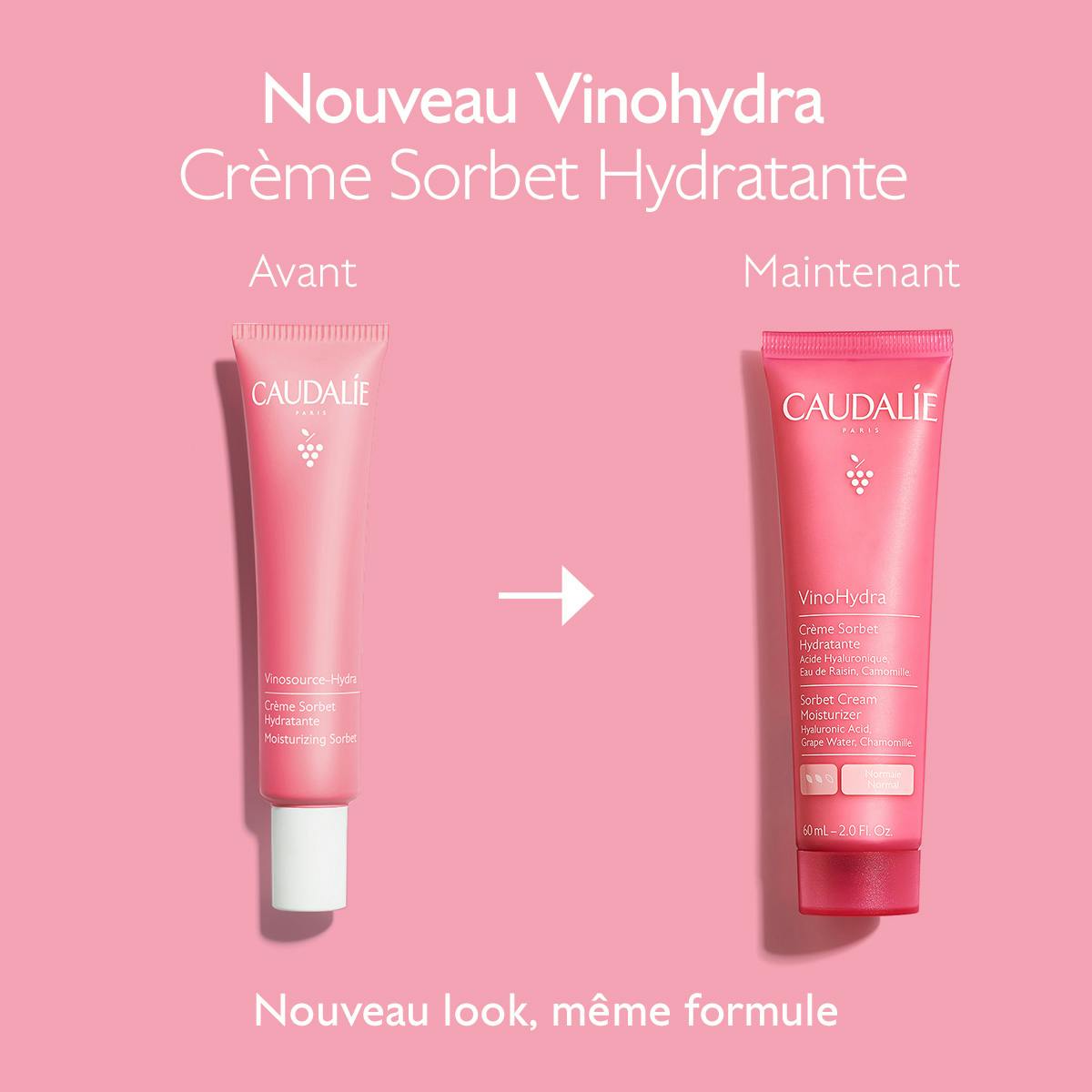 CAUDALIE - VioHydra Crème Hydratation Intense à l'Acide Hyaluronique & Camomille - 60ml