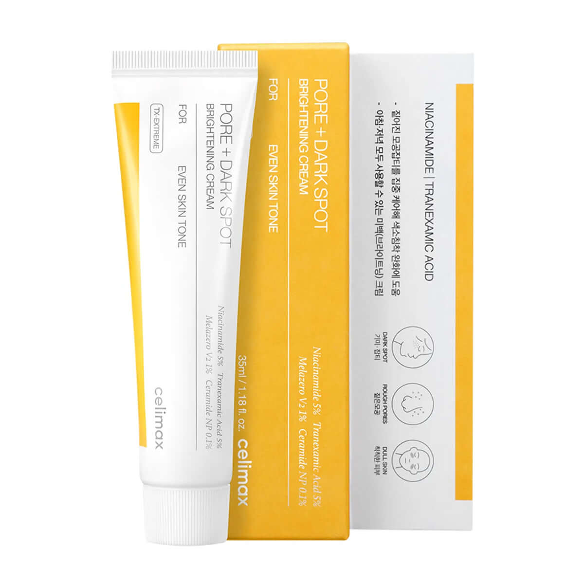 CELIMAX - Pore+Dark Spot Brightening Cream - 35ml