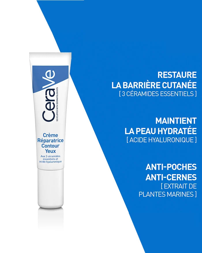 CeraVe - Crème Réparatrice Contour Yeux - 14ml