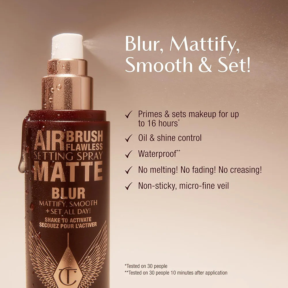 CHARLOTTE TILBURY - Airbrush Flawless Setting Spray Matte - Spray fixateur mat - 100 ml