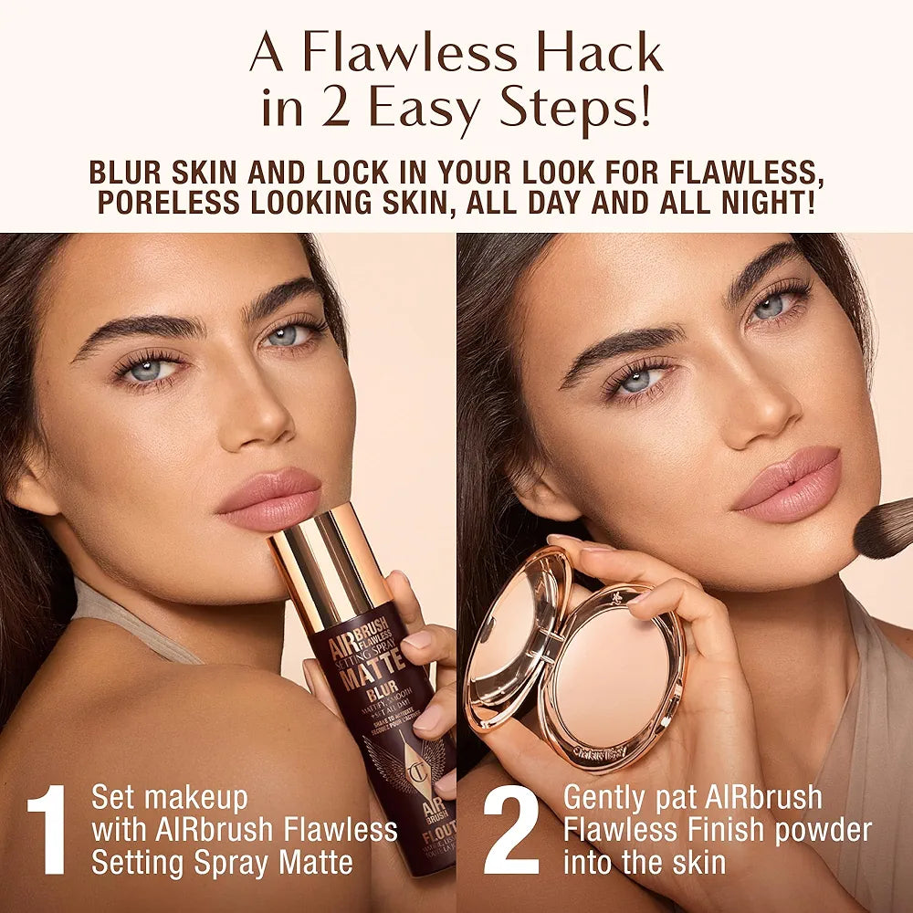 CHARLOTTE TILBURY - Airbrush Flawless Setting Spray Matte - Spray fixateur mat - 34ml