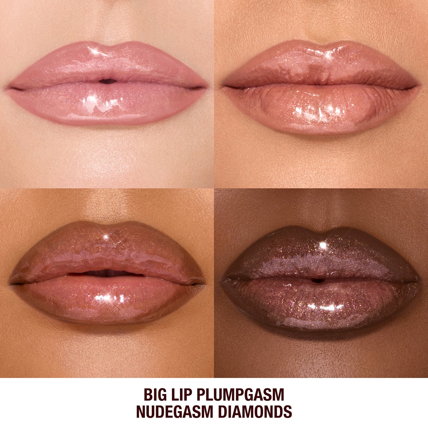 CHARLOTTE TILBURY - Big Lip Plumpgasm - Repulpeur de lèvres hydratant- Nudegasm Diamonds